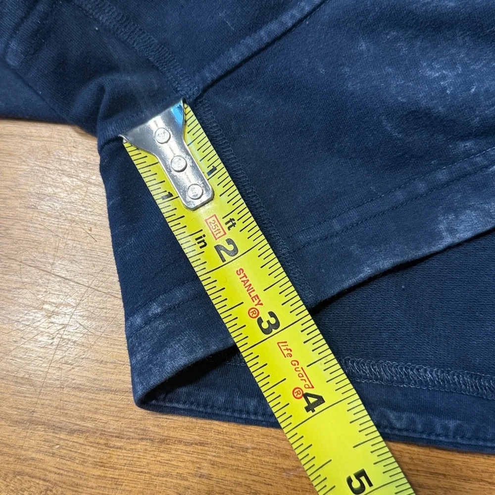Lululemon Inner Glow High-Rise Short 3" in the "Acid Rubber Dye True Navy" - Picture 6 of 8